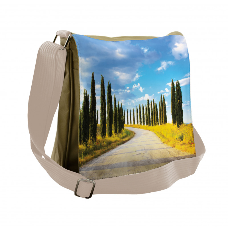 Mediterranean Trees Messenger Bag