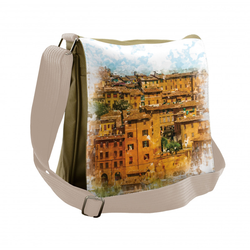 Historic Italian Town Messenger Bag