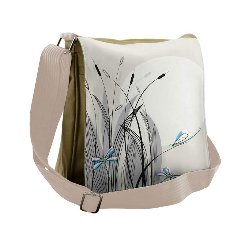 Boho Nature Spring Messenger Bag
