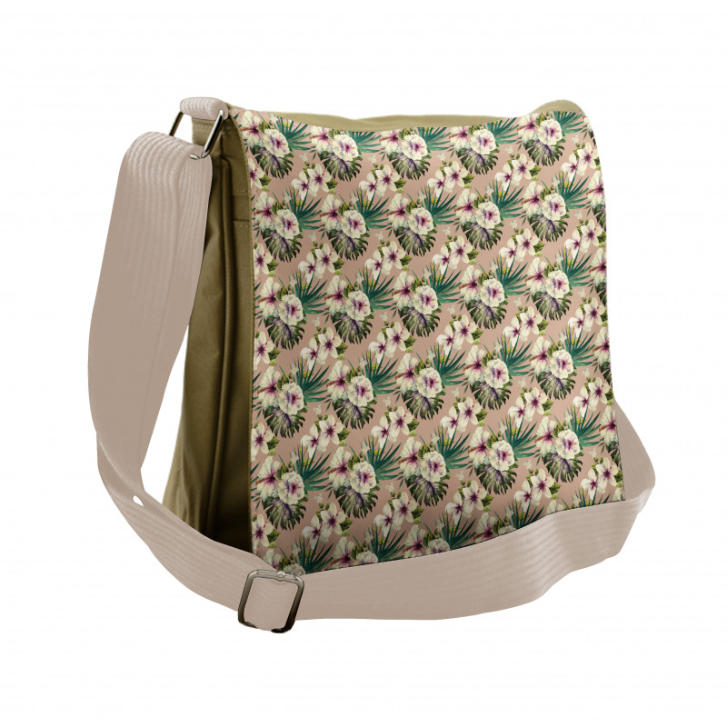 Hibiscus Bouquets Aloha Vibe Messenger Bag