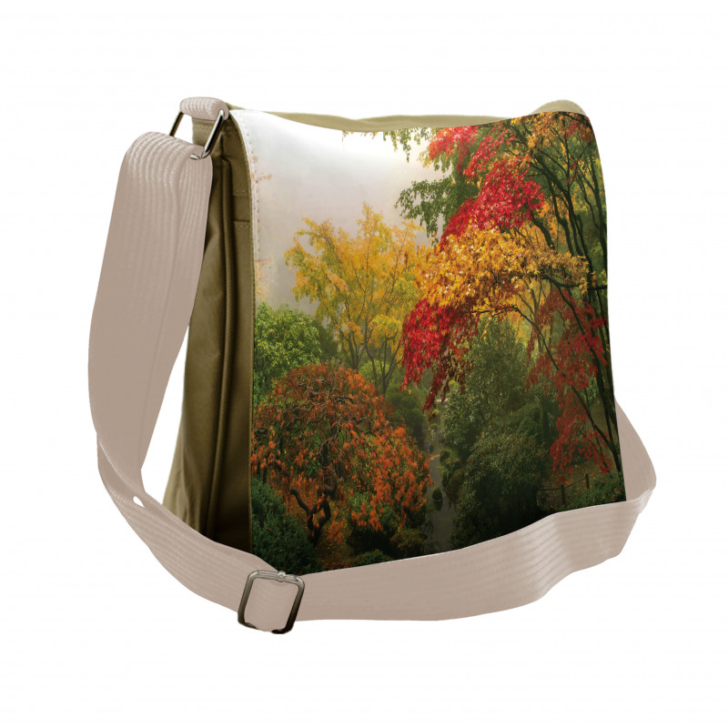 Portland Japan Garden Messenger Bag