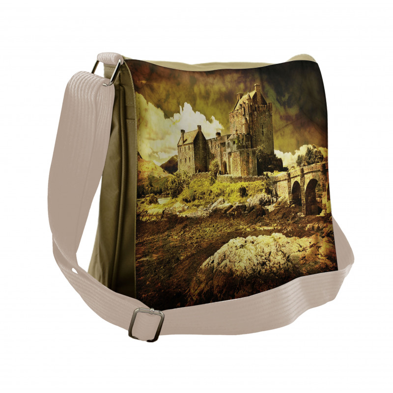 Old Scottish Castle Messenger Bag