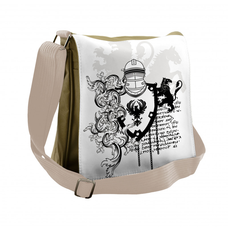 Medieval Knight Messenger Bag