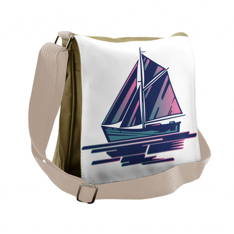 Starfish Maritime Look Messenger Bag