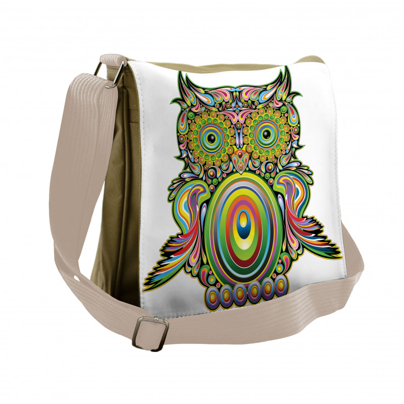 Owl Eye Messenger Bag