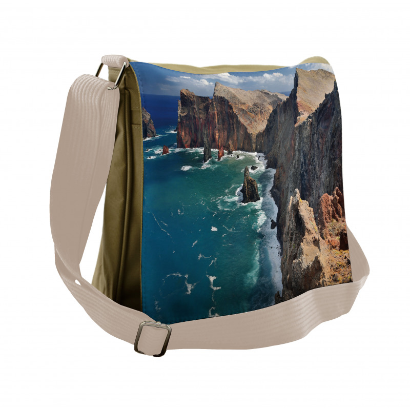 Northern Coastline Photo Messenger Bag