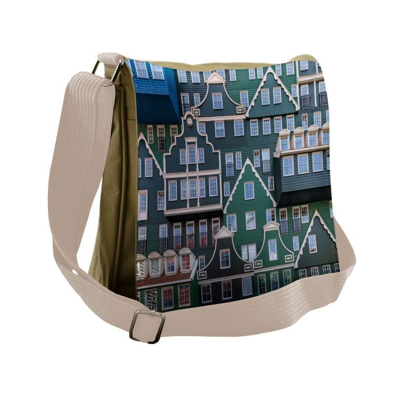 Dutch Influence Buildings Messenger Bag