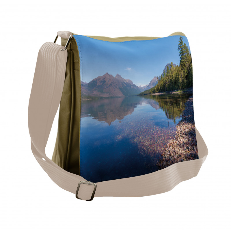 Forest Scene Messenger Bag