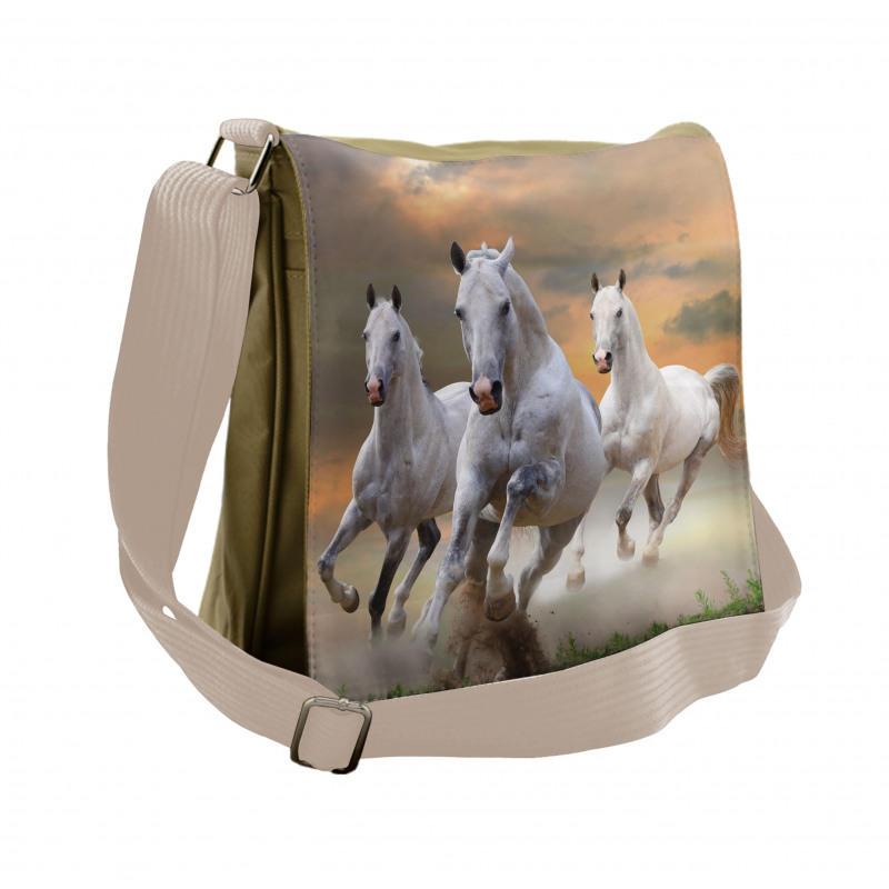 Mystical Sky  Messenger Bag