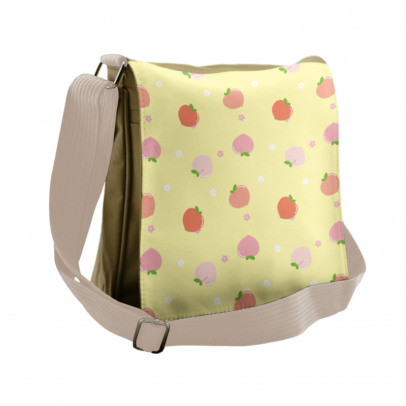 Fruit with Blossom Messenger Bag