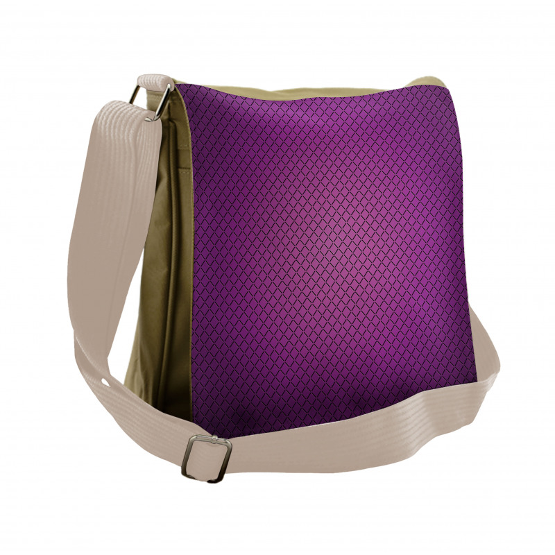 Abstract Style Modern Messenger Bag