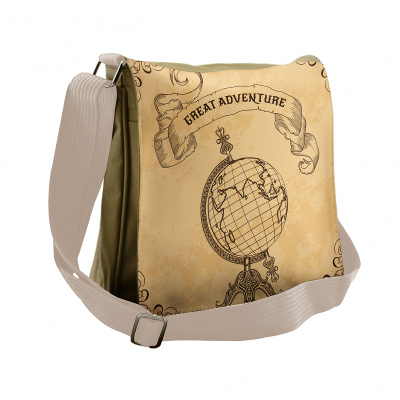 Adventure Words Messenger Bag