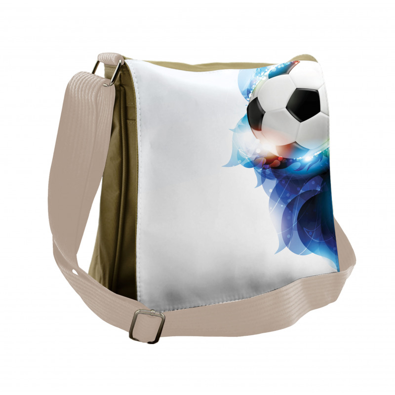 Ball Graphic Game Sports Messenger Bag