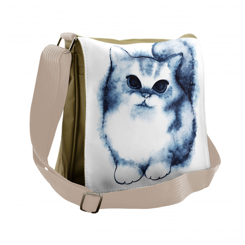 Cat Kitty Kids Design Messenger Bag