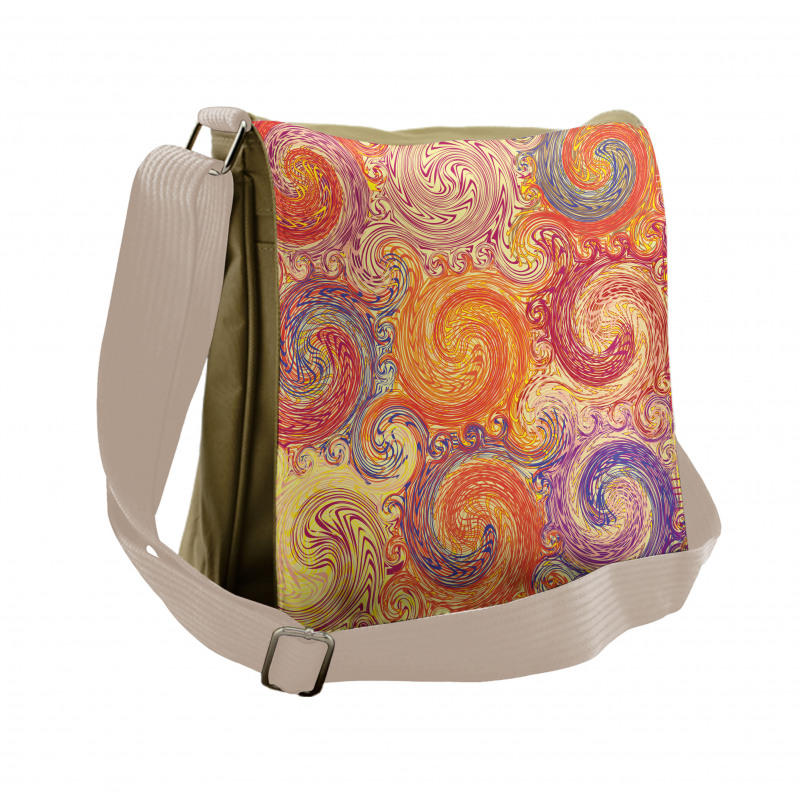 Grunge Sun Boho Messenger Bag