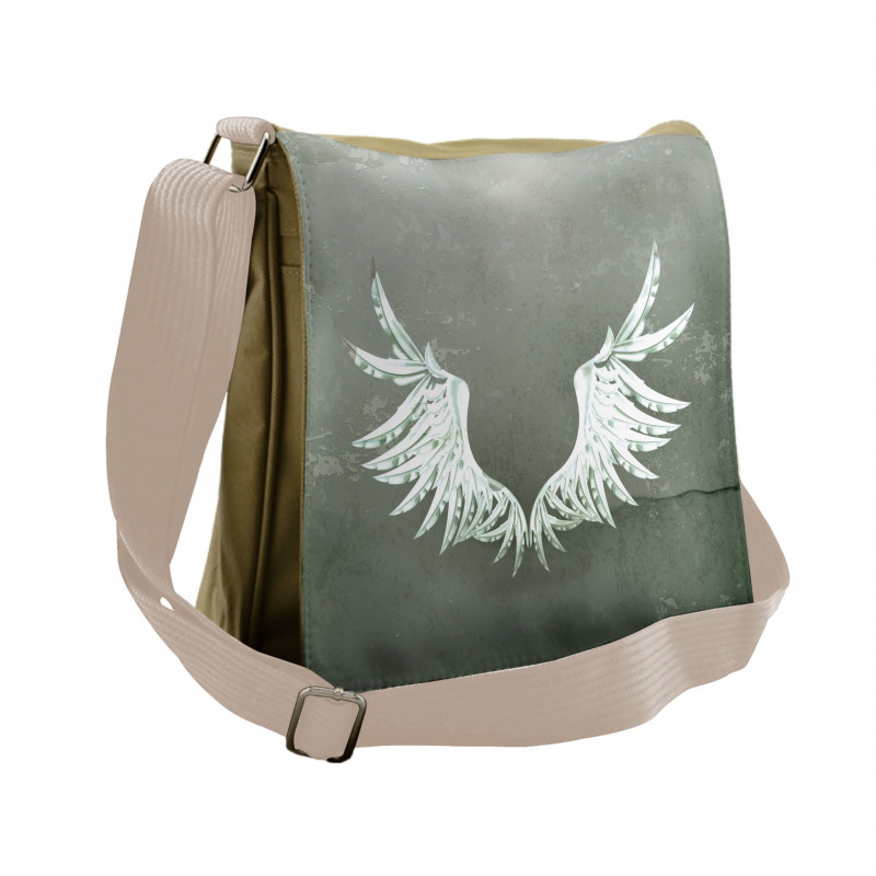 Coat of Arms Wings Messenger Bag