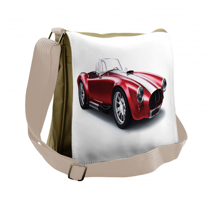 Old Fashioned Vintage Car Messenger Bag