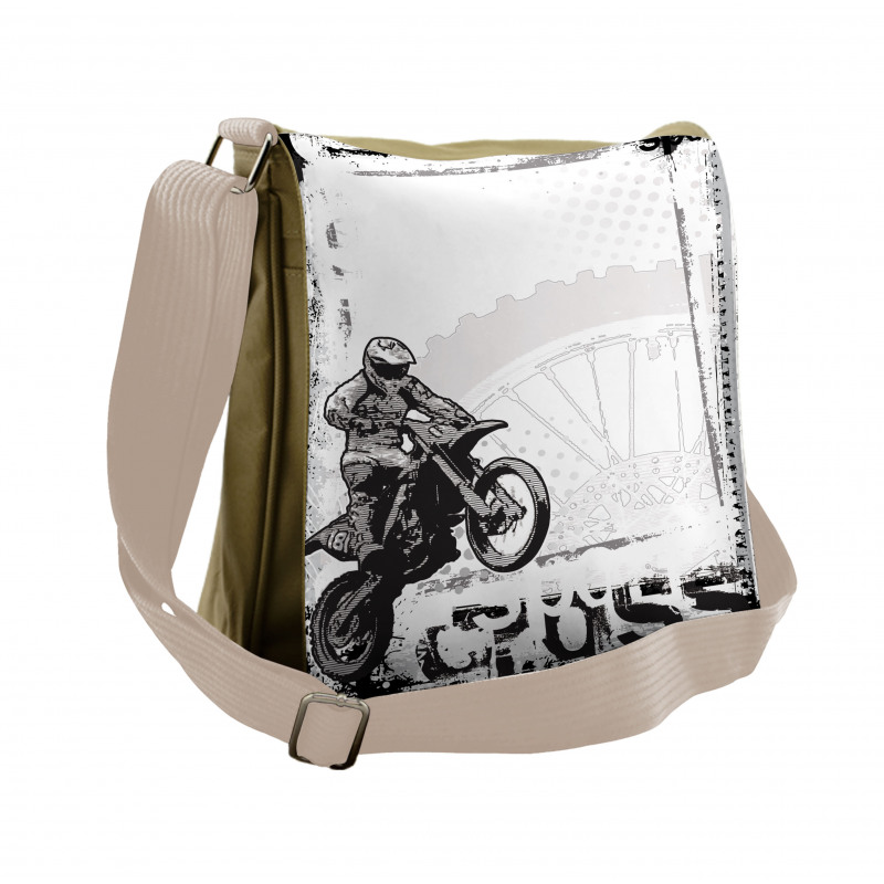Motocross Racer Messenger Bag