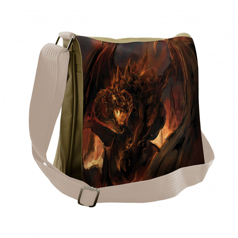 Dragon Messenger Bag
