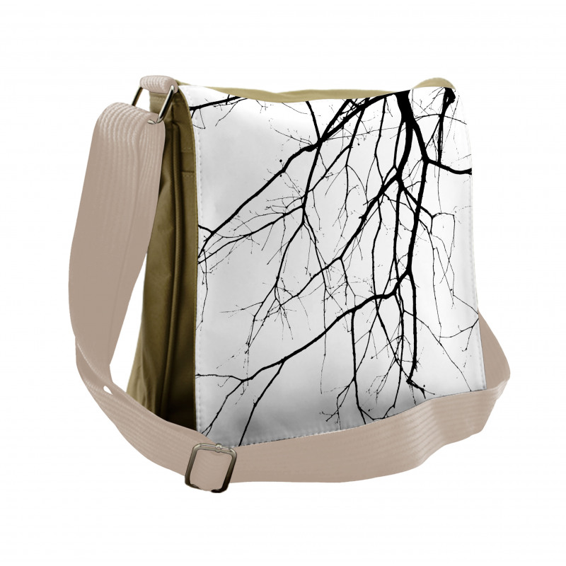 Leafless Tree Messenger Bag