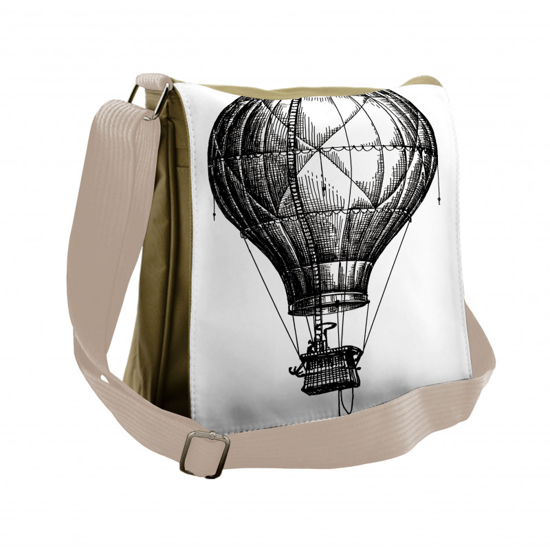 Balloon in the Sky Messenger Bag