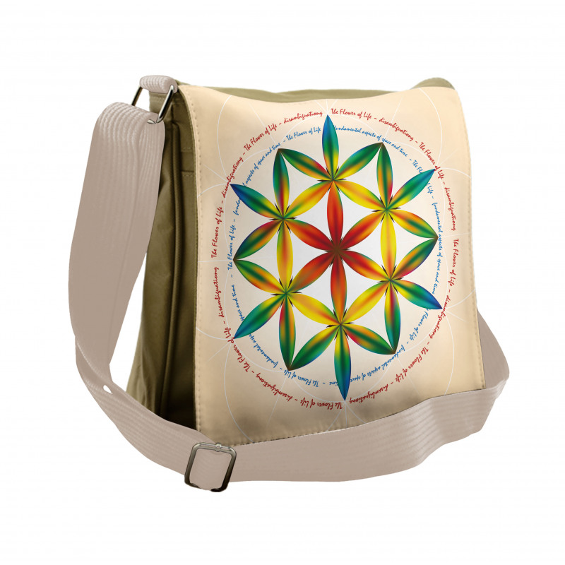 Space Time Spiral Messenger Bag