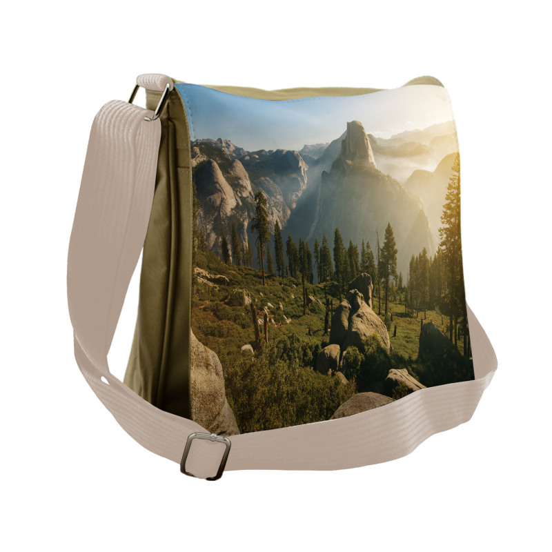 Morning Dome Sunrise Messenger Bag