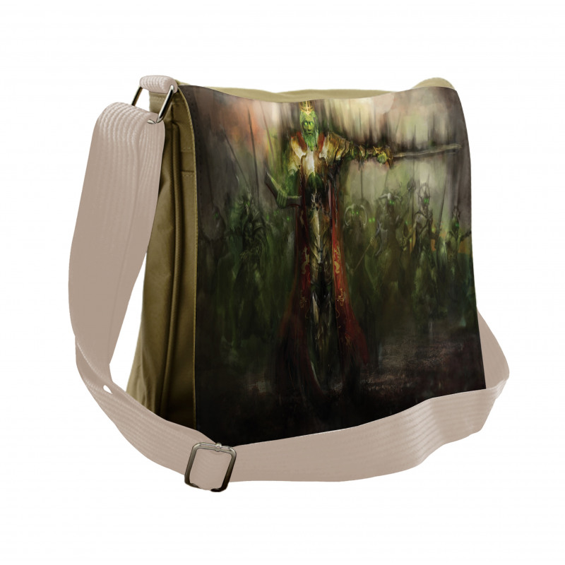 Ghost King in Field Messenger Bag