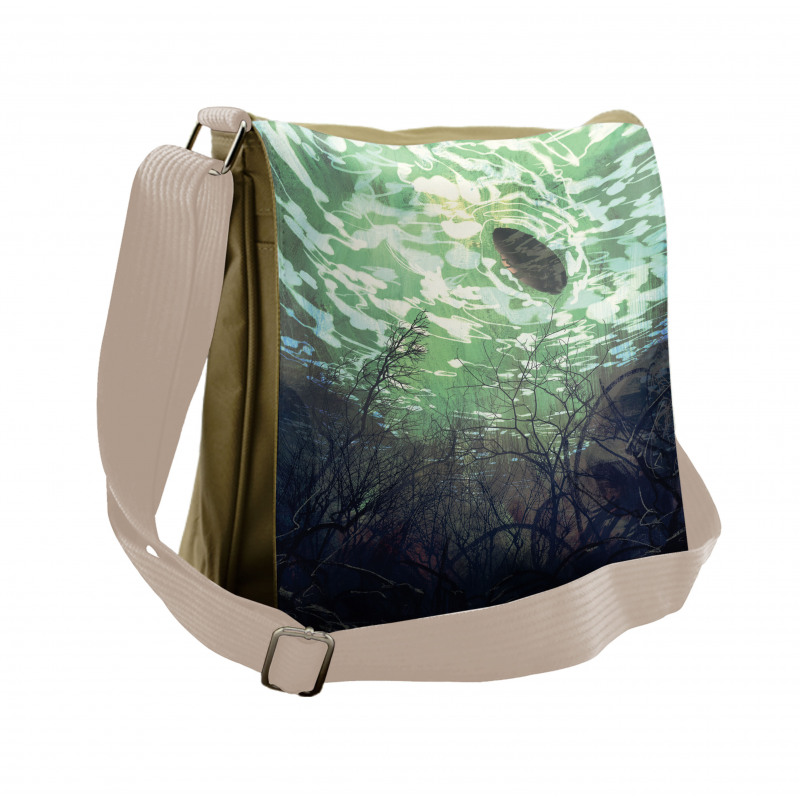 Underwater World Art Messenger Bag