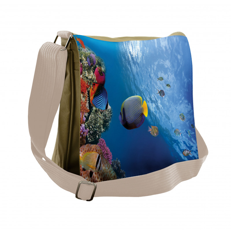 Underwater Fish Sea Messenger Bag