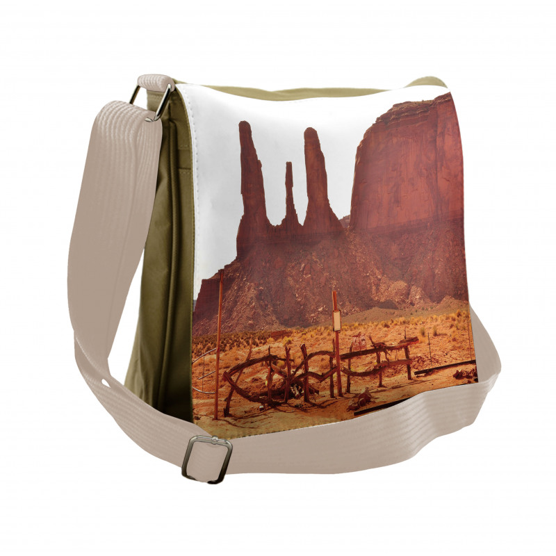 Valley View of Western Messenger Bag