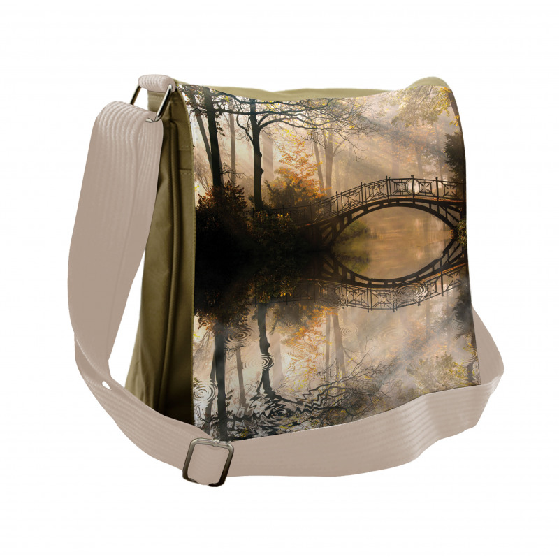 Bridge River Forest Messenger Bag