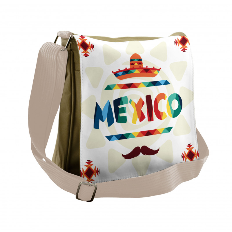 Sombrero Aztec Messenger Bag