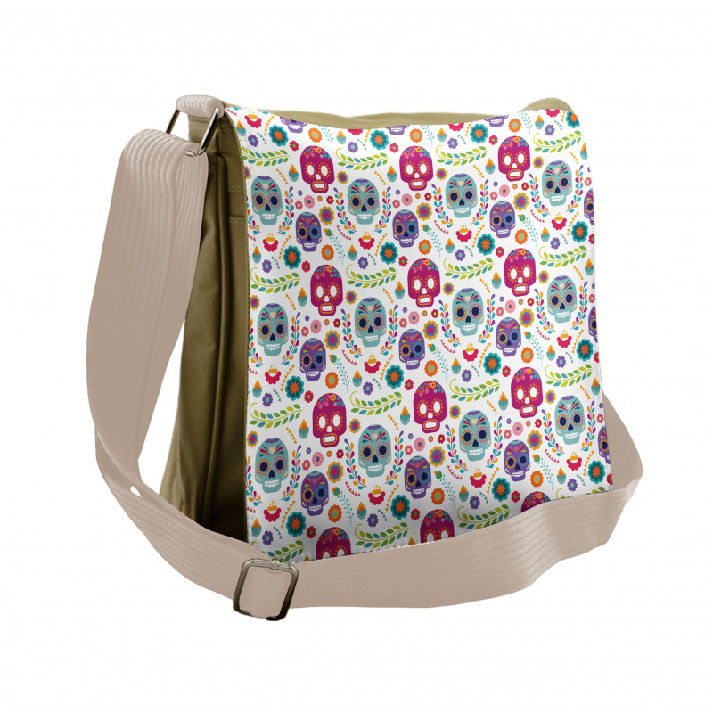 Flower Branch Messenger Bag