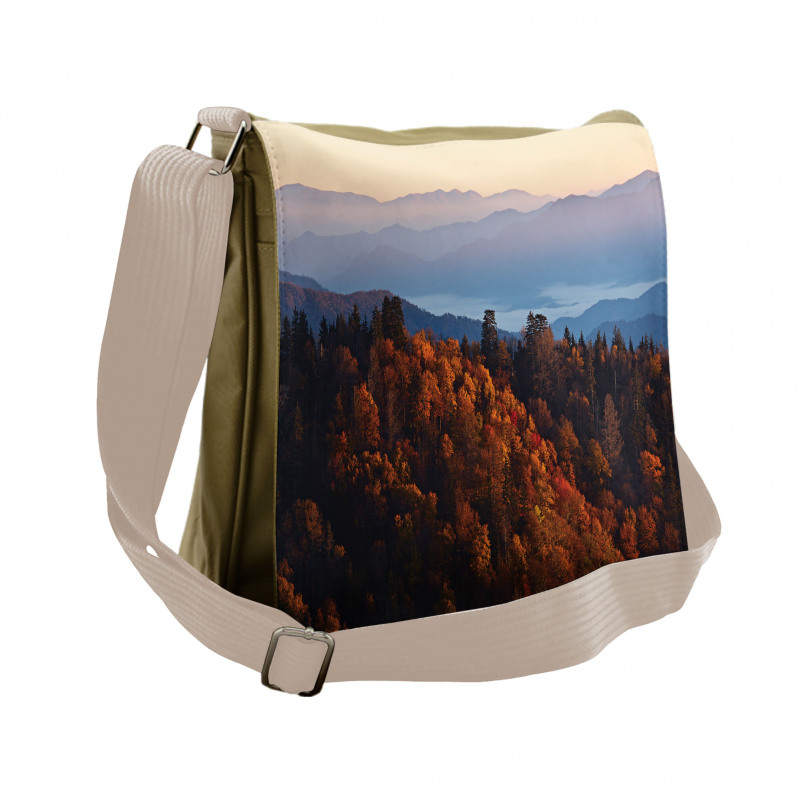 Sunrise Mountains Messenger Bag
