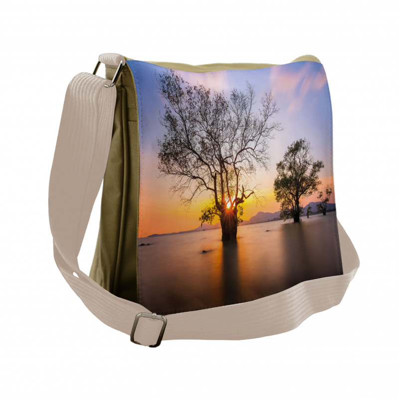 Autumn Trees View Habitat Messenger Bag