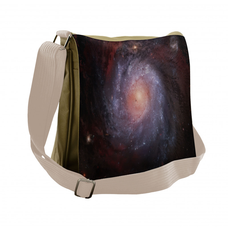 Stardust View in Space Messenger Bag