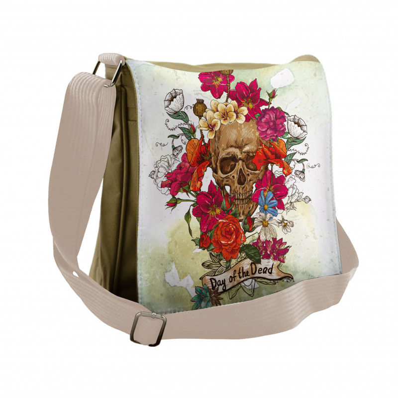 Dead Flowers Spain Messenger Bag