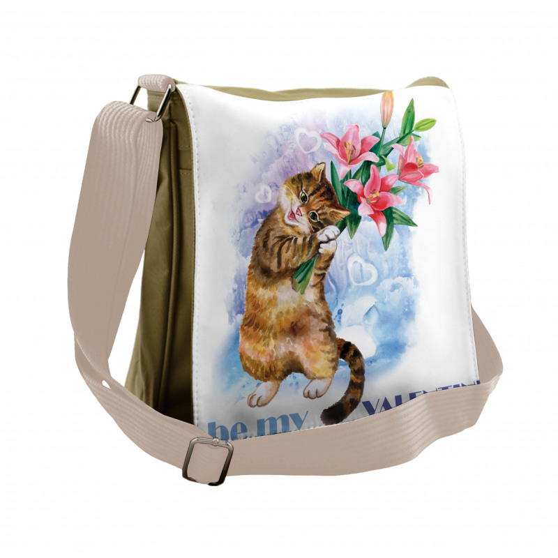 Baby Kitten Messenger Bag