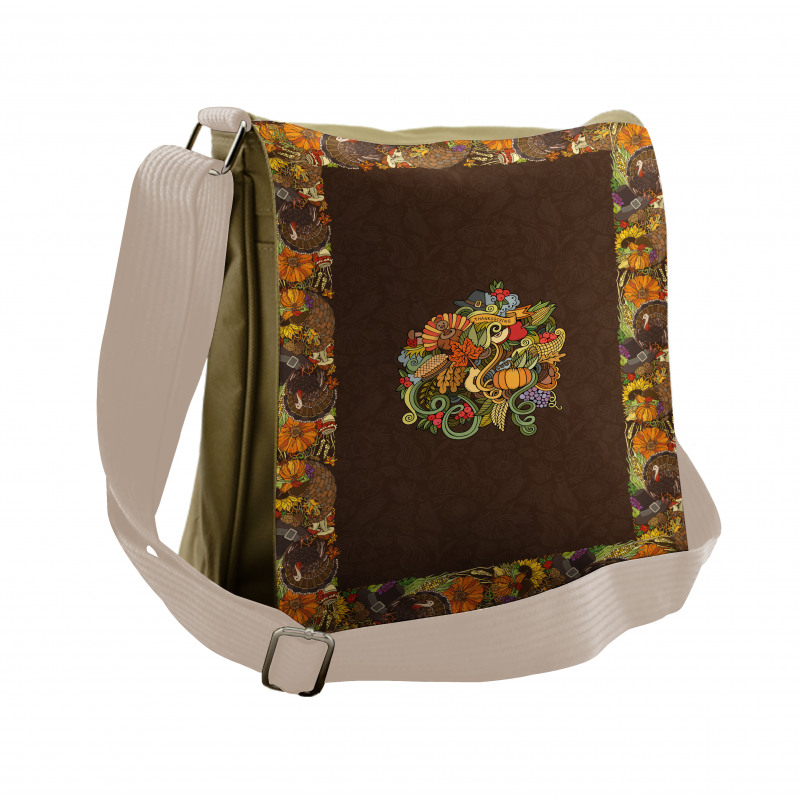 Fall Festivities Messenger Bag