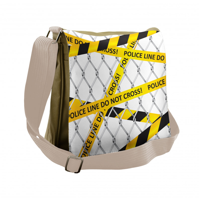 Crime Scene Bands Messenger Bag