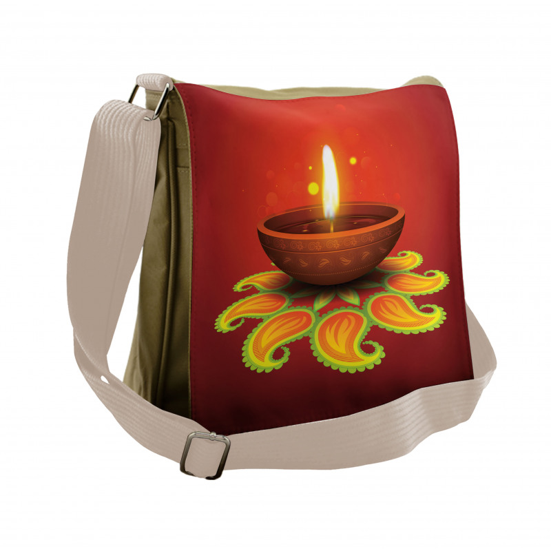 Diwali Design Messenger Bag