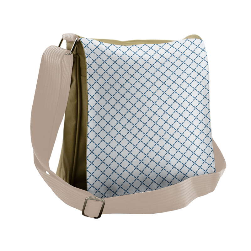 Lattice Like Nostalgic Messenger Bag