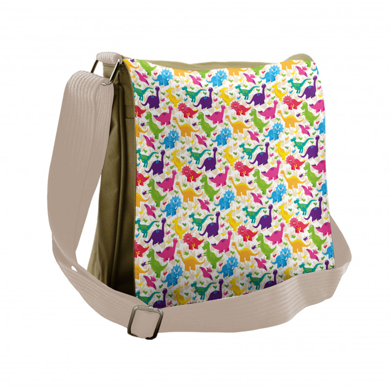 Wild Animal Kids Messenger Bag