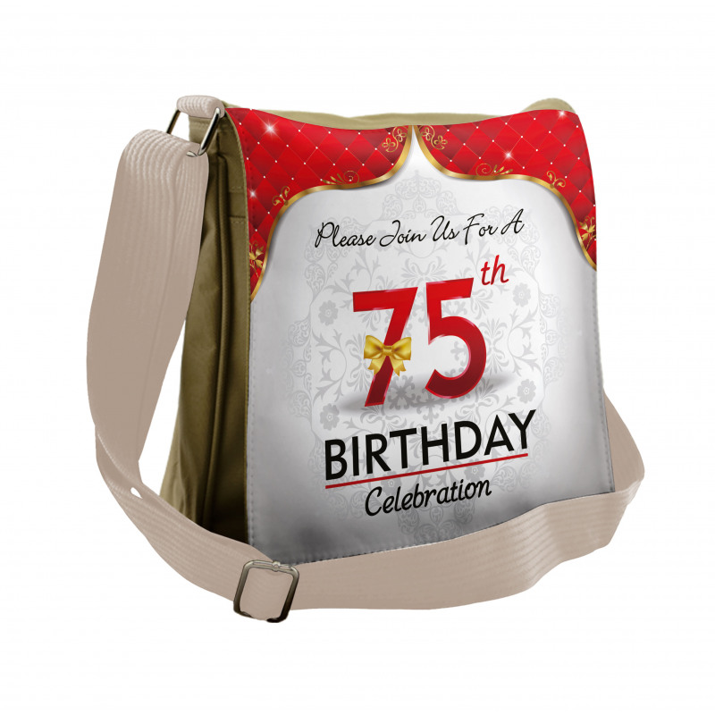 Royal Birthday Party Messenger Bag