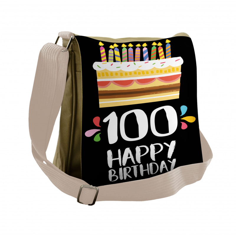 Milestone Party Messenger Bag