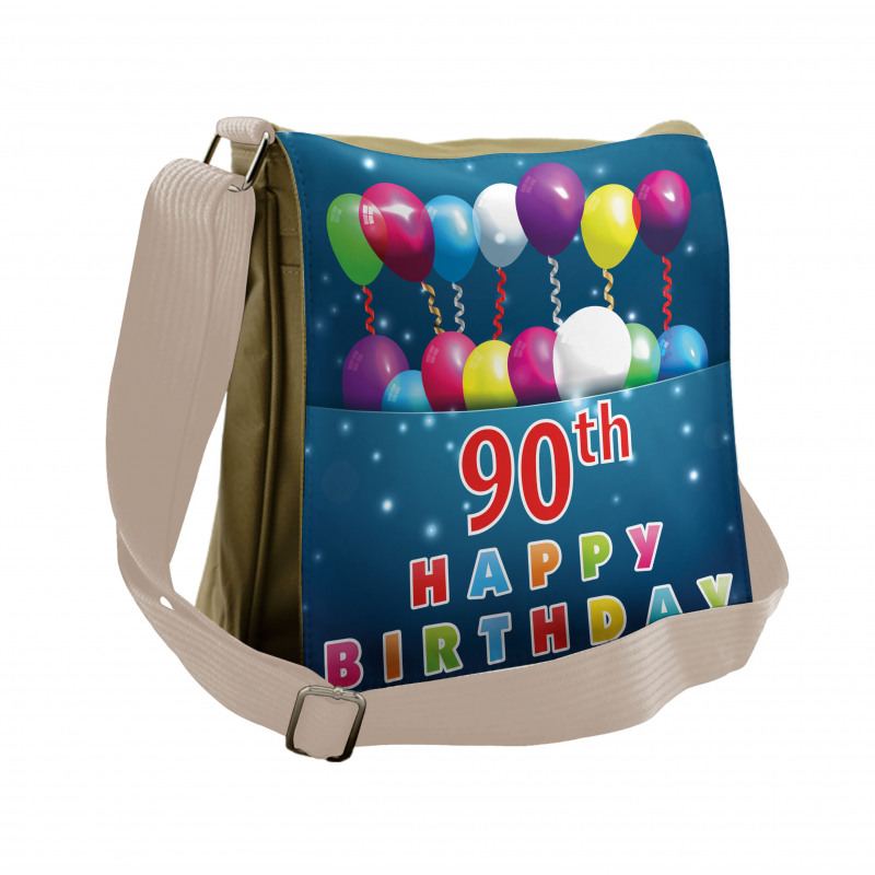 Joyous Balloons Messenger Bag