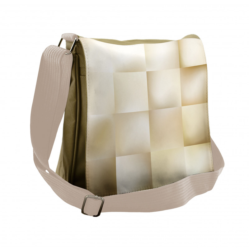 Abstract Square Shady Messenger Bag