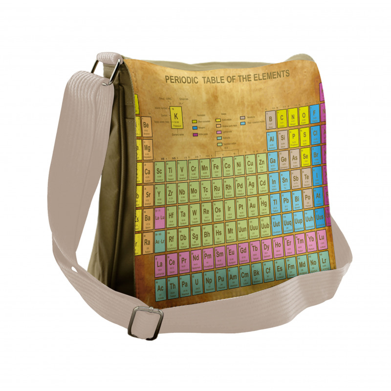 Colorful Squared Messenger Bag