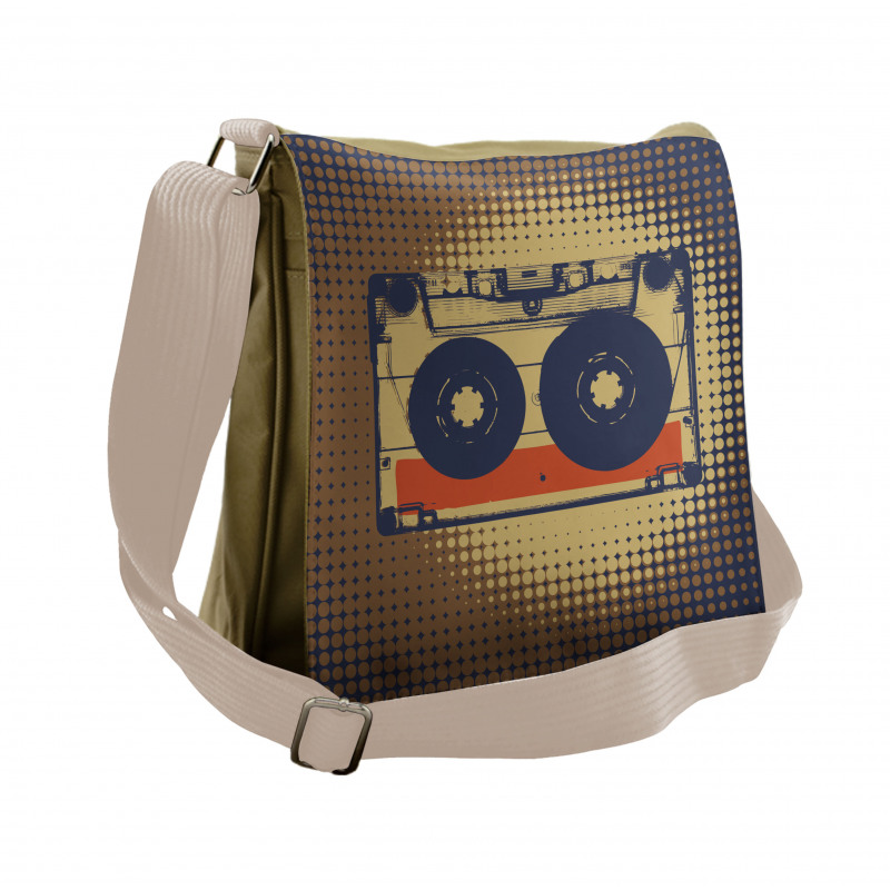 Audiocasette Music Fun Messenger Bag